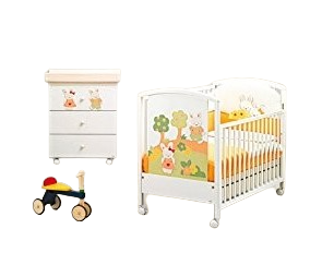 POPPI CONIGLIETTI LETTINO MIBB ART.642C