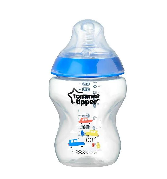 TOMMEE TIPPEE BIBERON 260ML 0M+ FLUSSO LENTO BOY CLOSER TO