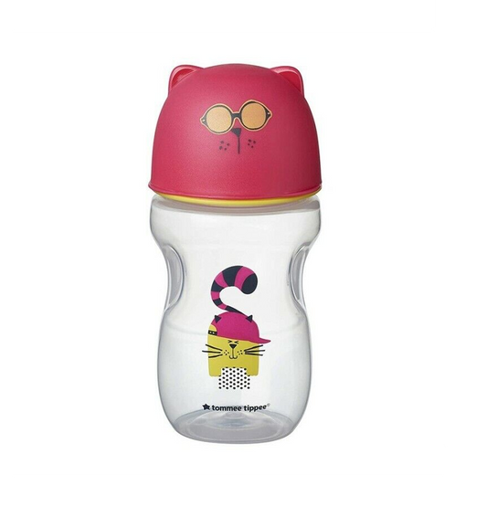 TOMMEE TIPPEE TAZZA TRANSITION TO CUP 12M+ 300ML GIRL SOFT