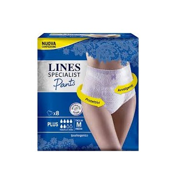 LINES SPECIALIST CLASSIC PANTS PLUS MISURA MEDIA 14PZ