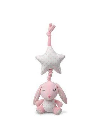 KIOKIDS GIOSTRINA SOSPESA CONIGLIO ROSA 27CM