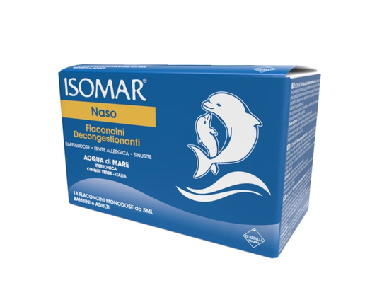 ISOMAR FLACONCINI DECONGESTIONANTI 20 DA 5ML IPERTONICA