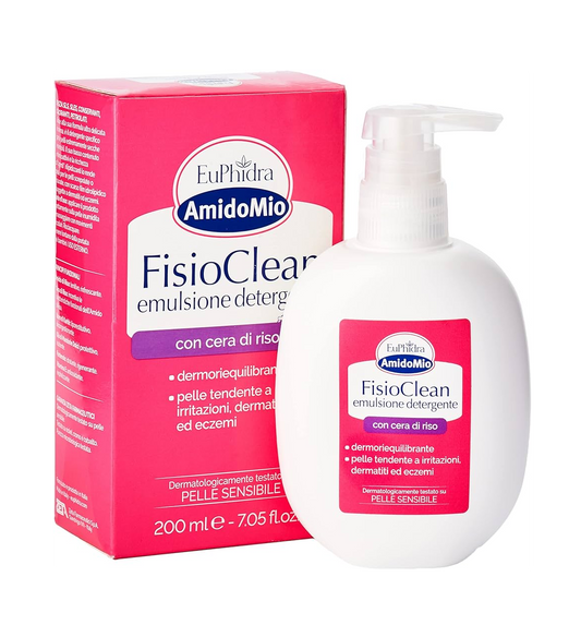 EUPHIDRA AMIDOMIO FISIOCLEAN EMULSIONE DETERGENTE 200ML