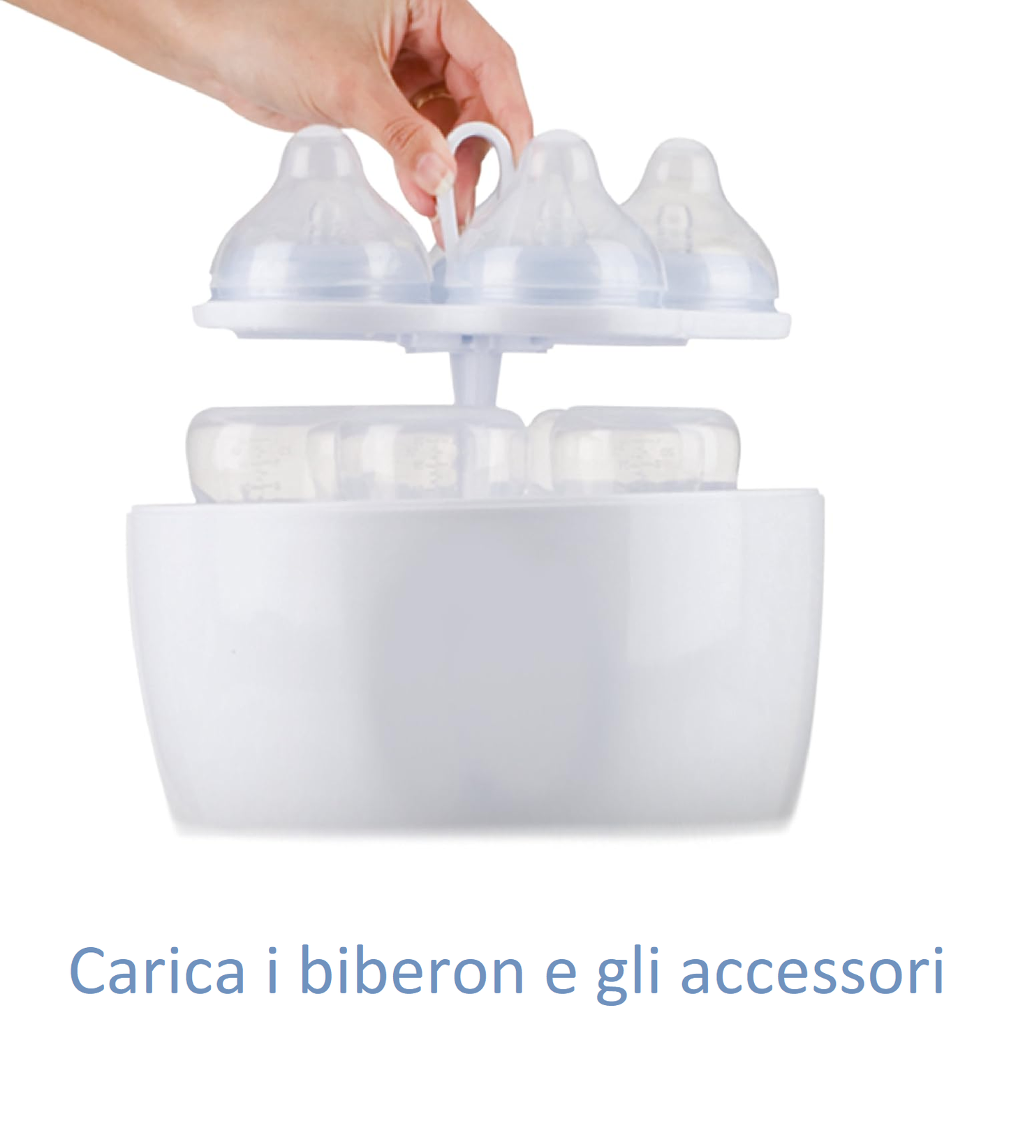 NUBY ONE TOUCH STERILIZZATORE DELUXE 5 POSTI