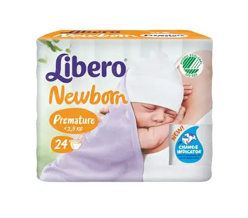 LIBERO TOUCH PRE-MATURE FINO AI 2.5KG 24 PANNOLINI