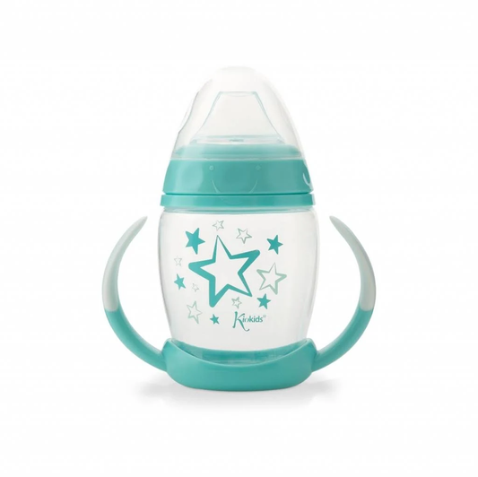 KIOKIDS TAZZA APPRENDIMENTO 270ML STEP 1 AZZURRA 6M+