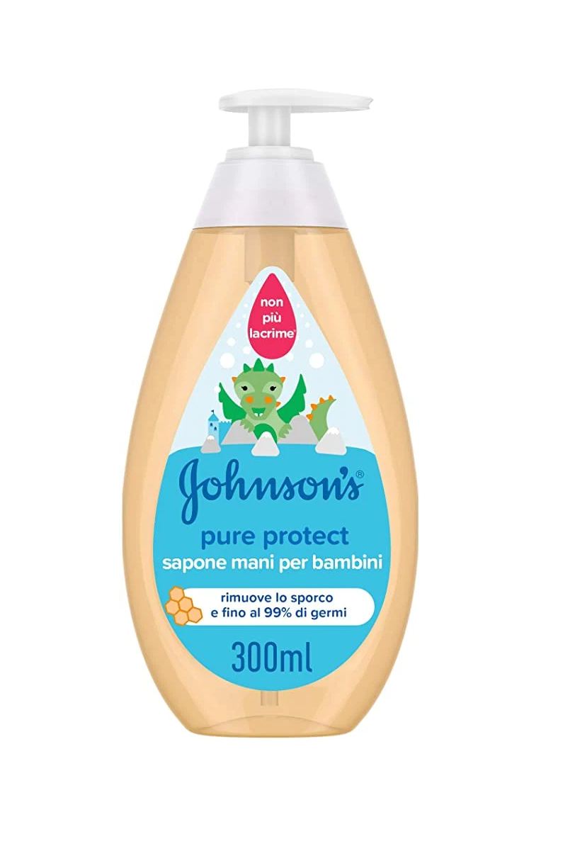 JOHNSONS PUREPROTECT SAPONE MANI PER BAMBINI 300ML