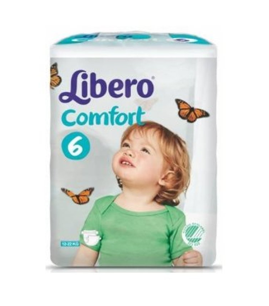 LIBERO 6 COMFORT 13-20KG 22PZ PANNOLINI