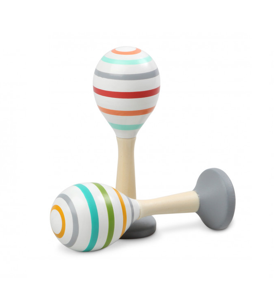 KIOKIDS SONAGLIO MARACAS IN LEGNO