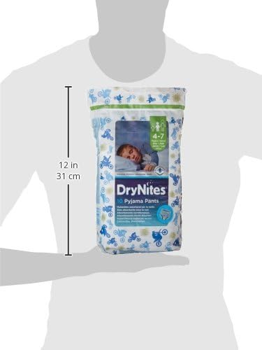 DRYNITES 4-7 ANNI BOY 17-30KG PZ.10 PANNOLINO NOTTE HUGGIES