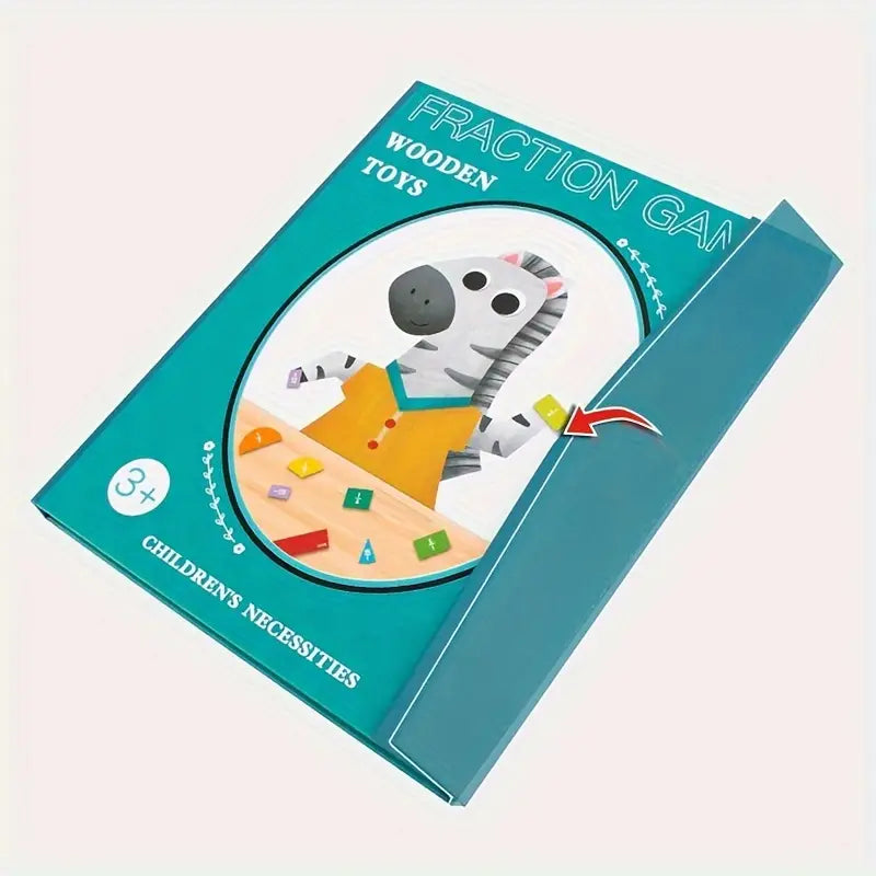 Libro Frazione Multicolore - Aritmetica Arcobaleno Montessori