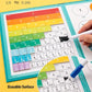 Libro Frazione Multicolore - Aritmetica Arcobaleno Montessori