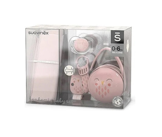 SUAVINEX SET REGALO ROSA BONHOMIA