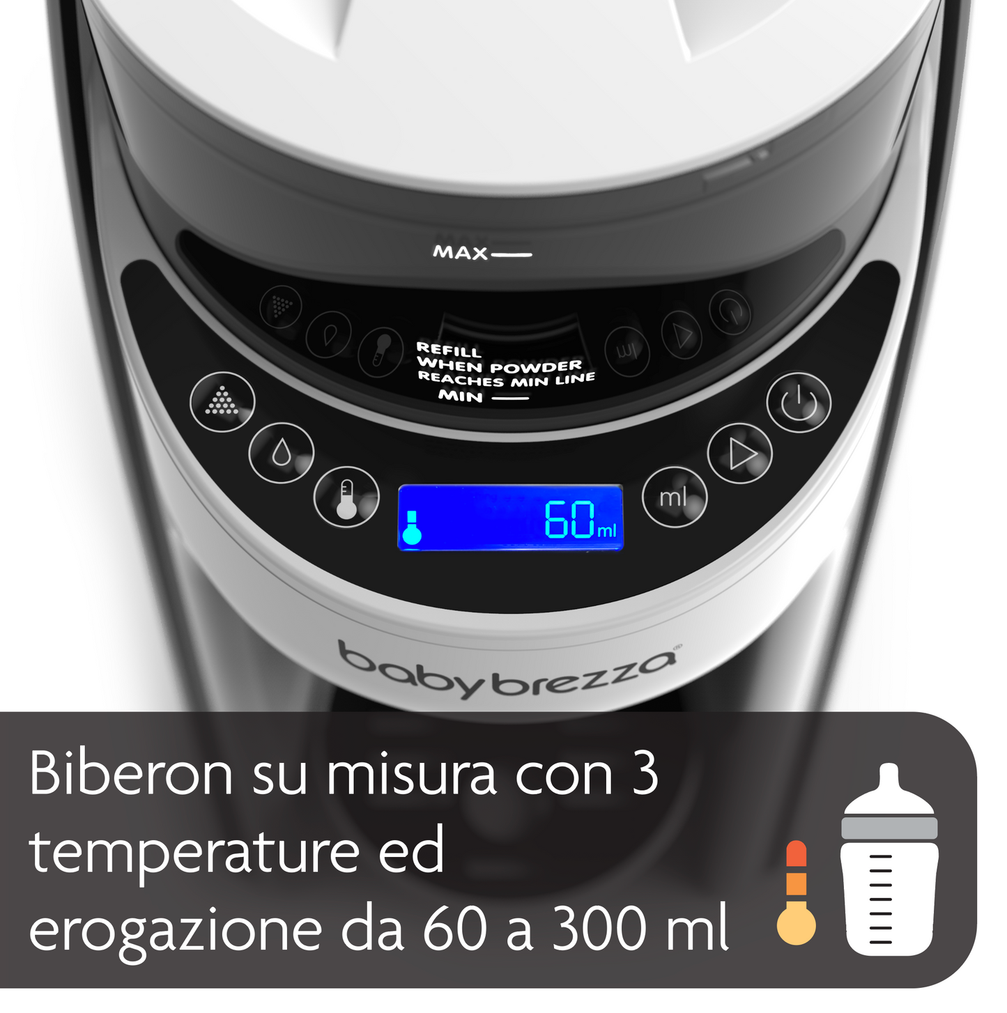 Biberon Express ADVANCED Formula PRO Mixer Bianco