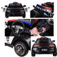 JC666 POLICE AUTO NERA 12V BABYCAR