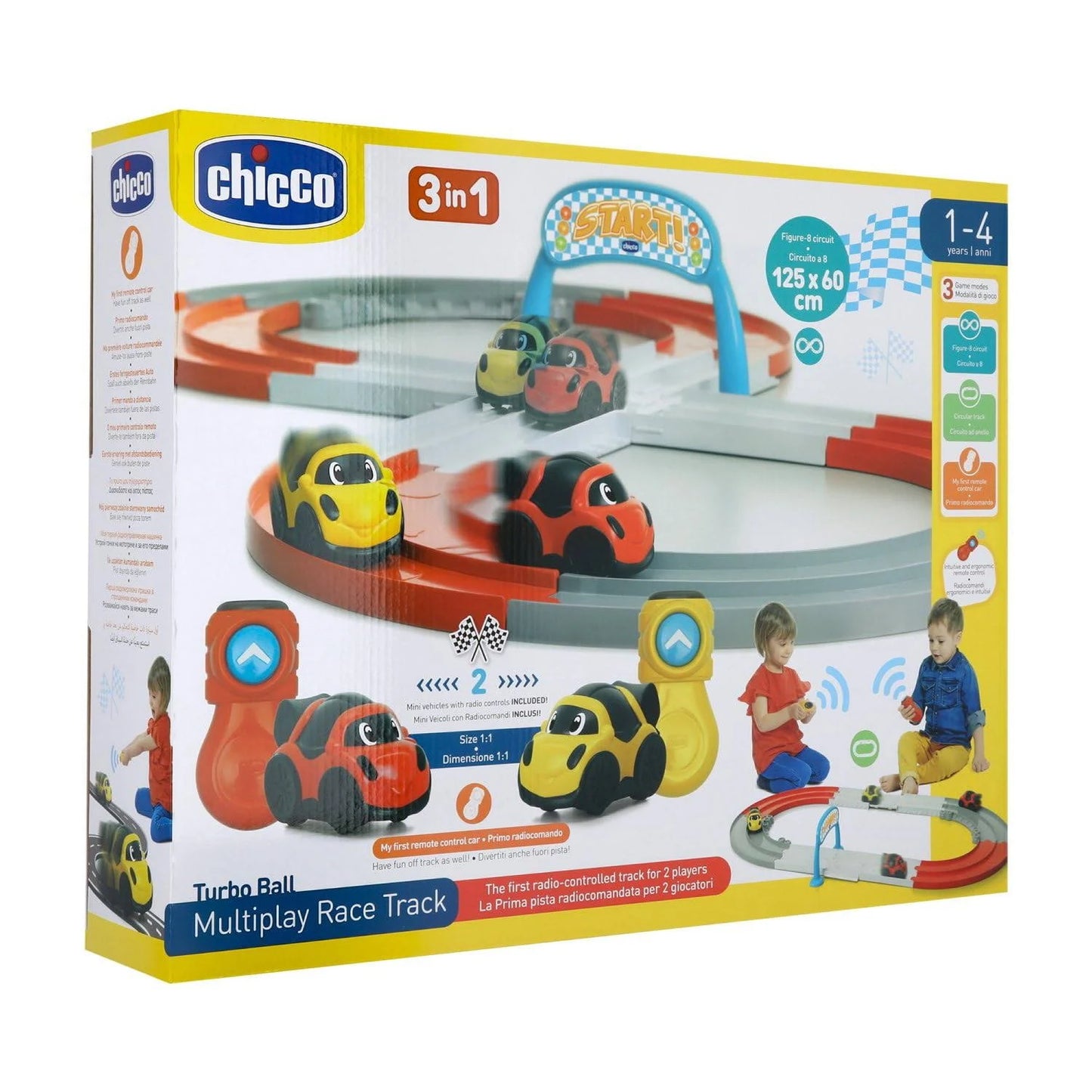 CHICCO GIOCO PISTA MACCHININE TURBOBALL RC