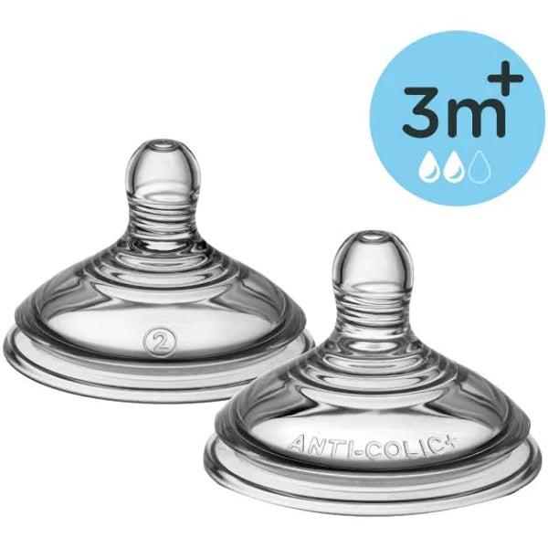 TOMMEE TIPPEE 2 TETTARELLE 3M+ FLUSSO MEDIO