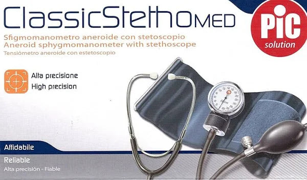 SFIGMOMANOMETRO ANEROIDE C/STETOSCOPIO