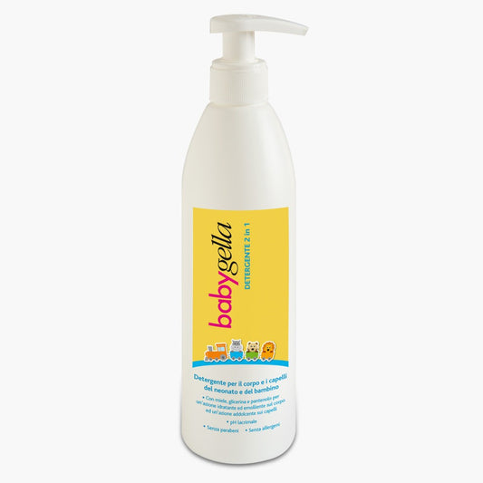 BABYGELLA DETERGENTE 2 IN 1 CORPO/CAPELLI 300ML