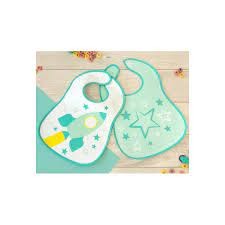 KIOKIDS SET 2PZ BAVAGLINO PVC AZZURRO