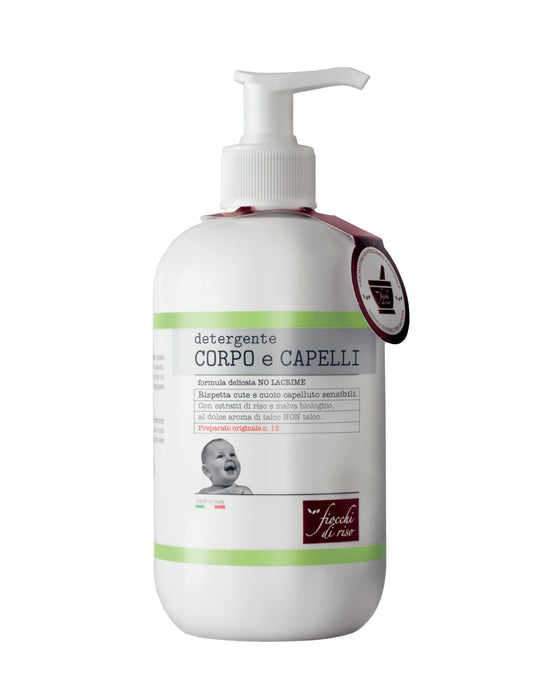 FIOCCHI DI RISO DETERGENTE CORPO E CAPELLI 400ML ART.95236