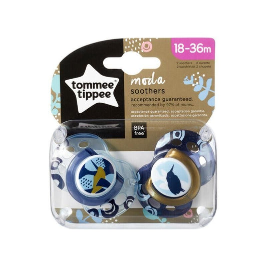 TOMMEE TIPPEE 2 SUCCHIETTI 18-36M MODA BOY