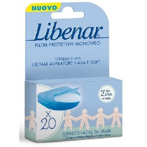 LIBENAR FILTRI x ASPIRATORE NASALE SOFT 20PZ