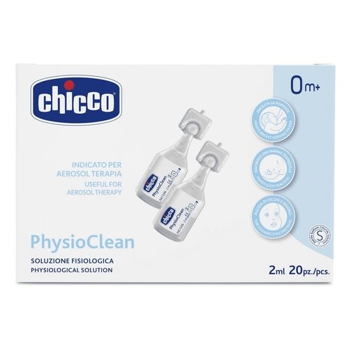 CHICCO PHYSIOCLEAN SOLUZIONE FISIOLOGICA 2ML 20PZ