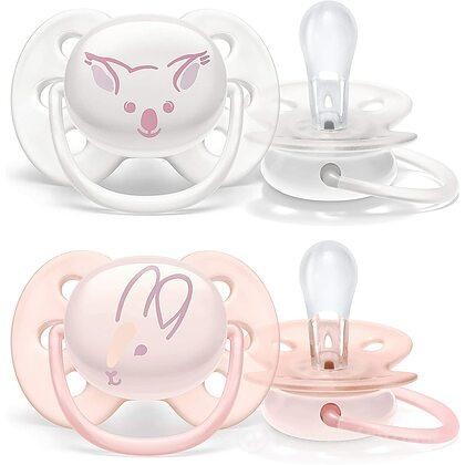 AVENT SUCCHIETTI ULTRASOFT 0-6M 2PZ FEMMINA CUCCIOLI