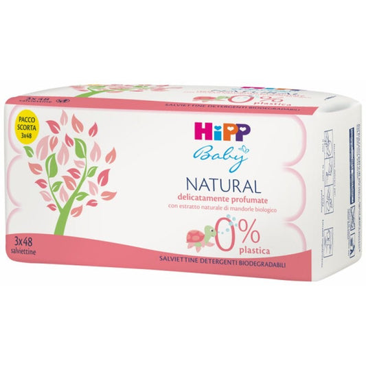 HIPP BABY NATURAL SALVIETTE CON PROFUMO 3x48PZ