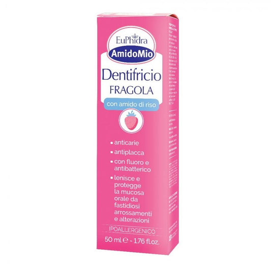 EUPHIDRA DENTIFRICIO FRAGOLA 50ML 1-5 ANNI