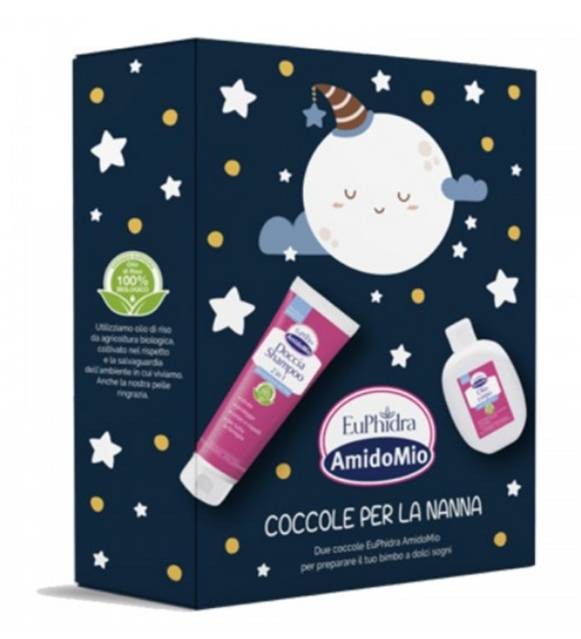 EUPHIDRA SET COCCOLE PER LA NANNA DOCCIA SHAMPOO E OLIO COR