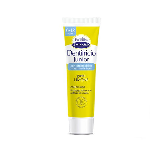 EUPHIDRA DENTIFRICIO JUNIOR 6-12 ANNI LIMONE 50ML AMIDOMIO