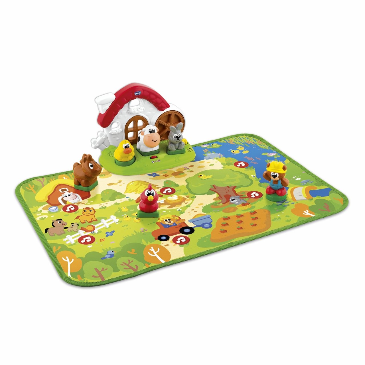 CHICCO GIOCO PLAYSET ANIMALI DELLA FATTORIA