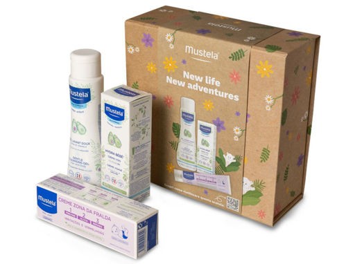 MUSTELA COFANETTO RIUTILIZZABILE(PASTA DETERG.HYDRA BEBE VI