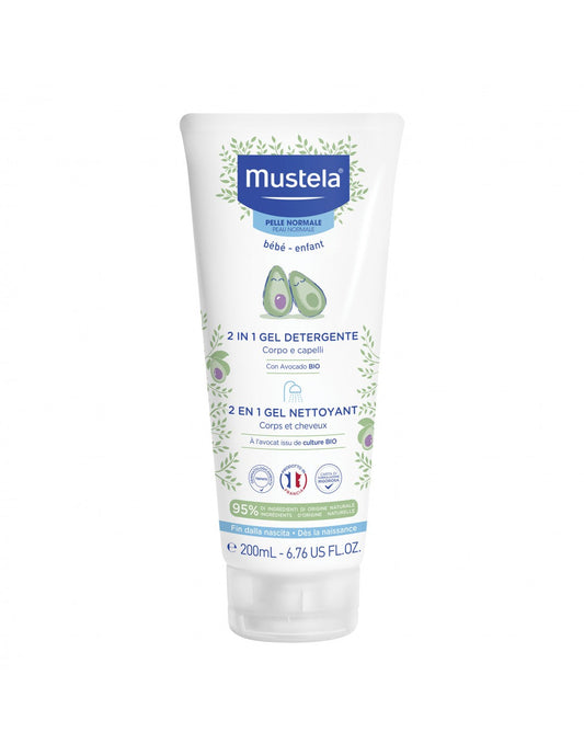 MUSTELA 2 IN 1 GEL DETERGENTE 200ML