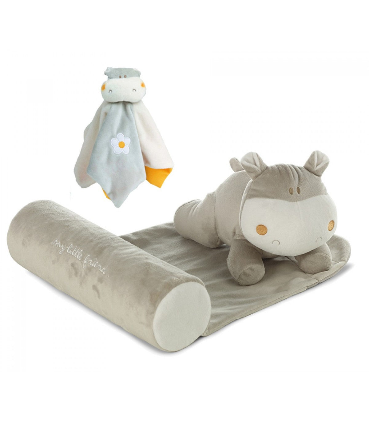 C01 JANE CUSCINO ERGONOMICO CON PELUCHE MUSICALE E DOUDOU