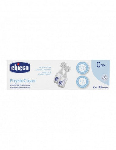 CHICCO PHYSIOCLEAN SOLUZIONE FISIOLOGICA 2ML 33PZ