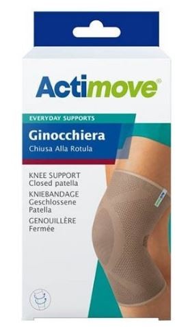 ACTIMOVE GINOCCHIERA L BEIGE CHIUSA ALLA ROTULA