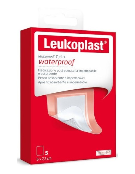 LEUKOPLAST LEUKOMED TPLUS WATERPROOF CEROTTO POSTOPER.5x7,2