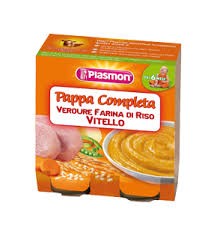 PLASMON PAPPA VIT VERD RISO 2PZ 190GR