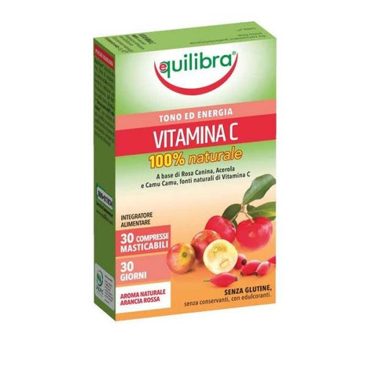 EQUILIBRA INTEGRATORE VITAMINA C 30 COMPRESSE MASTICABILI