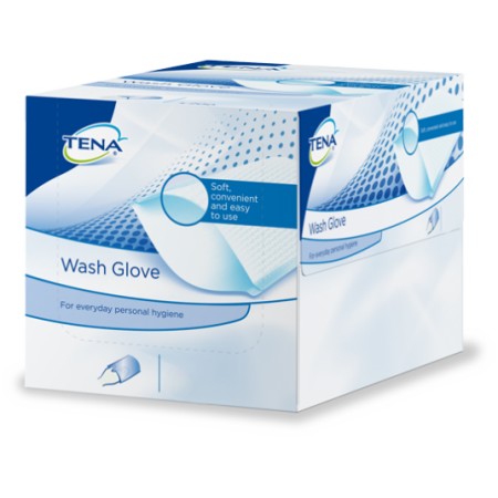 TENA WASH GLOVES 50PZ PROSKIN