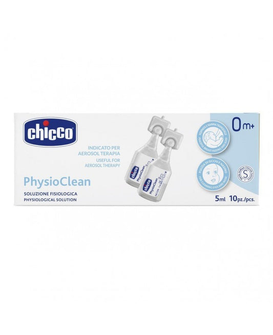 CHICCO PHYSIOCLEAN SOLUZIONE FISIOLOGICA 5ML 10PZ