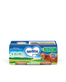 MELLIN VITELLO 2PZ 120GR OMOGENEIZZATO