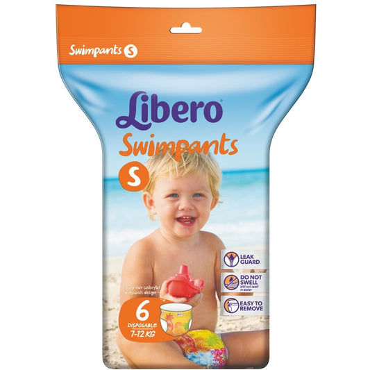 LIBERO SWIMPANTS S 7-12KG 6PZ