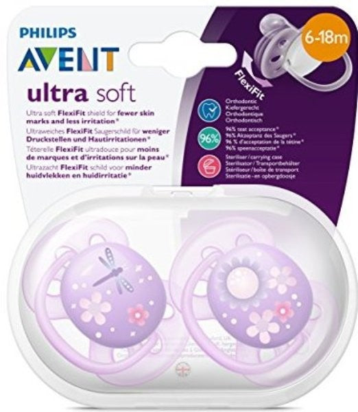 AVENT SUCCHIETTO ULTRASOFT 6-18M FEMMINUCCIA