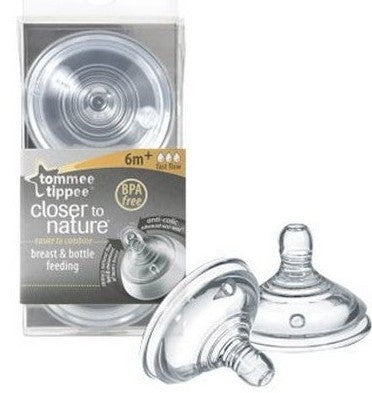 TOMMEE TIPPEE 2 TETTARELLE 6M+ PAPPA LIQUIDA CLOSERTONATURE