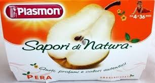 SAPORI DI NATURA PERA 4PZ 100GR PLASMON