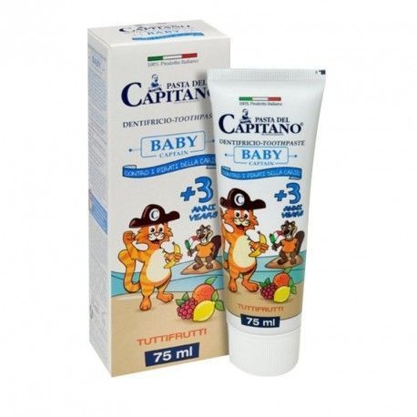 PASTA DEL CAPITANO DENTIFRICIO BABY TUTTIFRUTTI +3ANNI 75ML